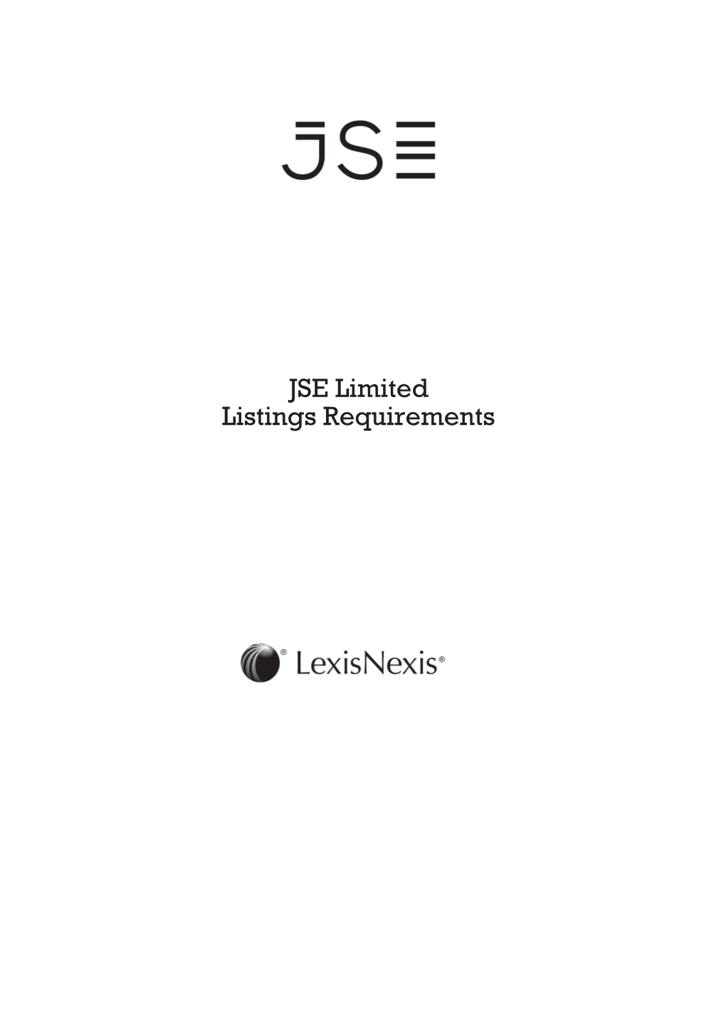 JSE Limited Listings Requirements