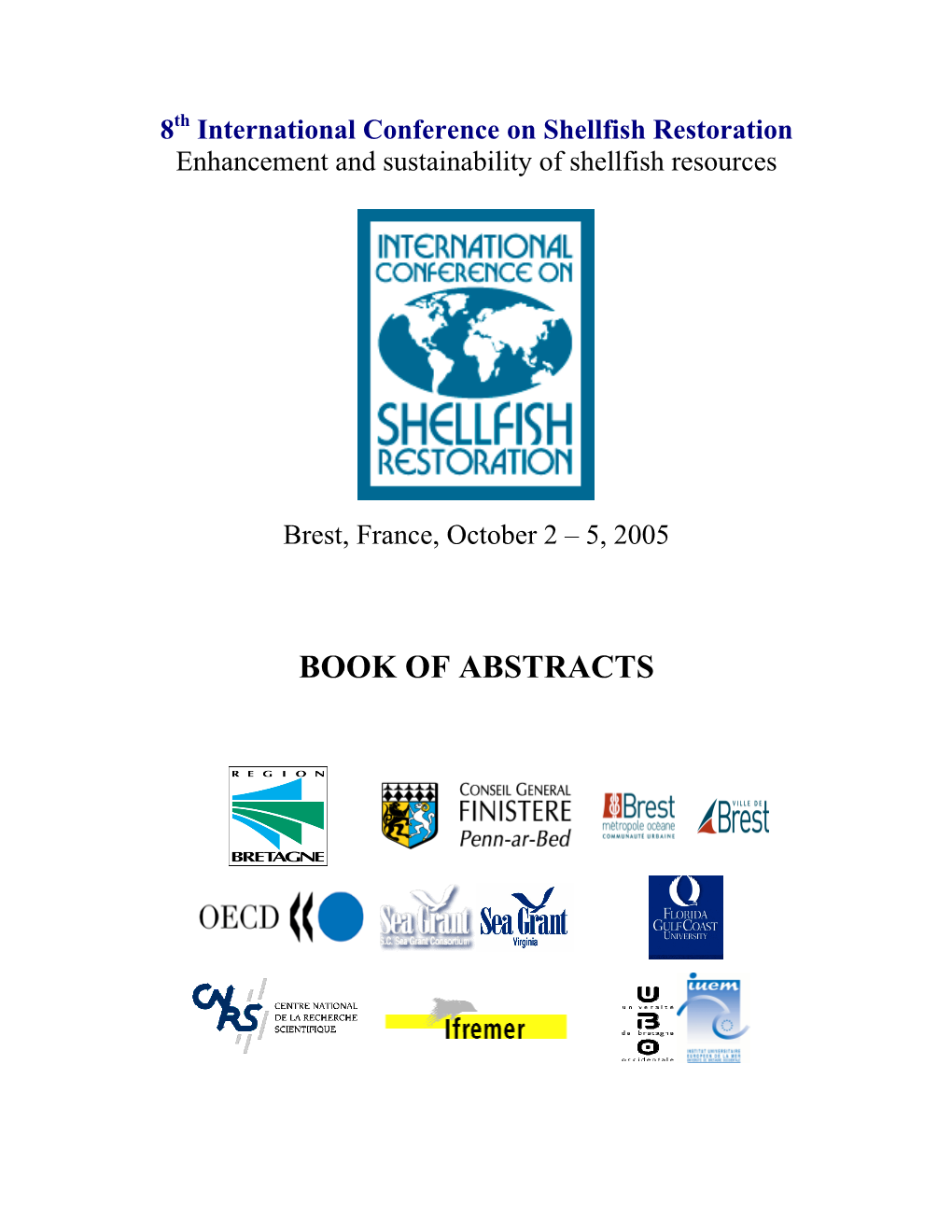 Book of Abstracts Sponsors of Icsr 2005 ���������������������