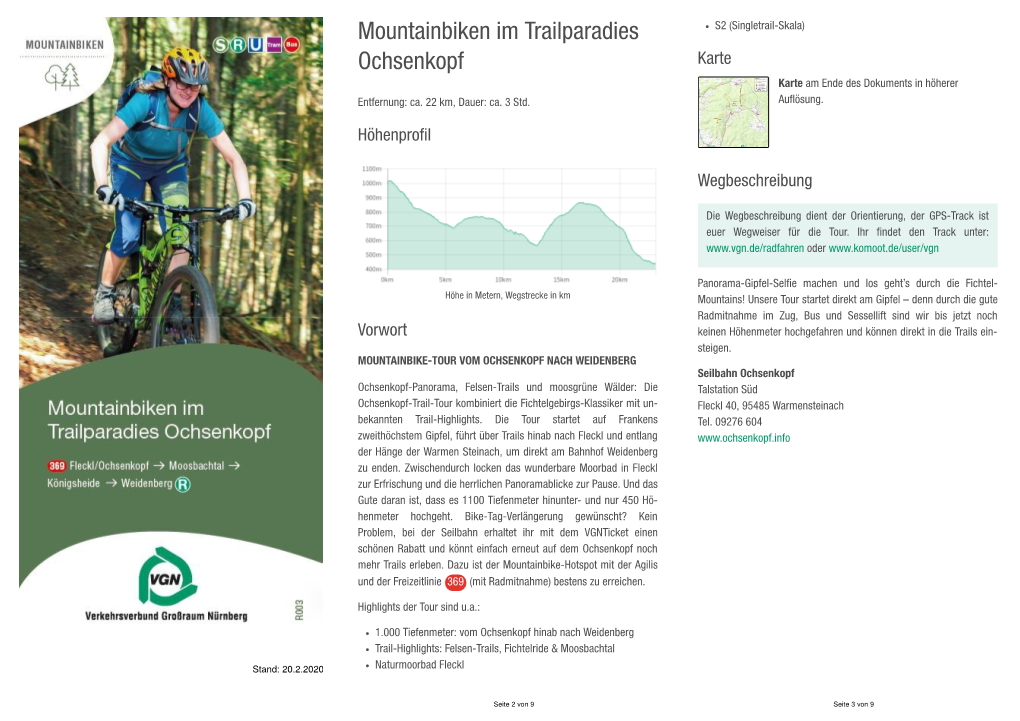 Mountainbiken Im Trailparadies Ochsenkopf