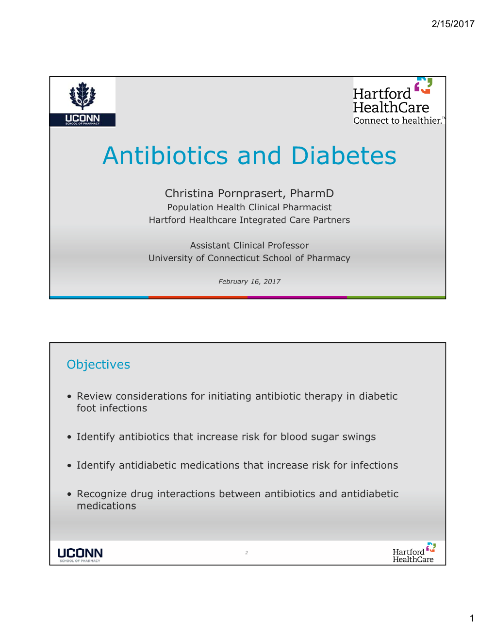 Antibiotics and Diabetes