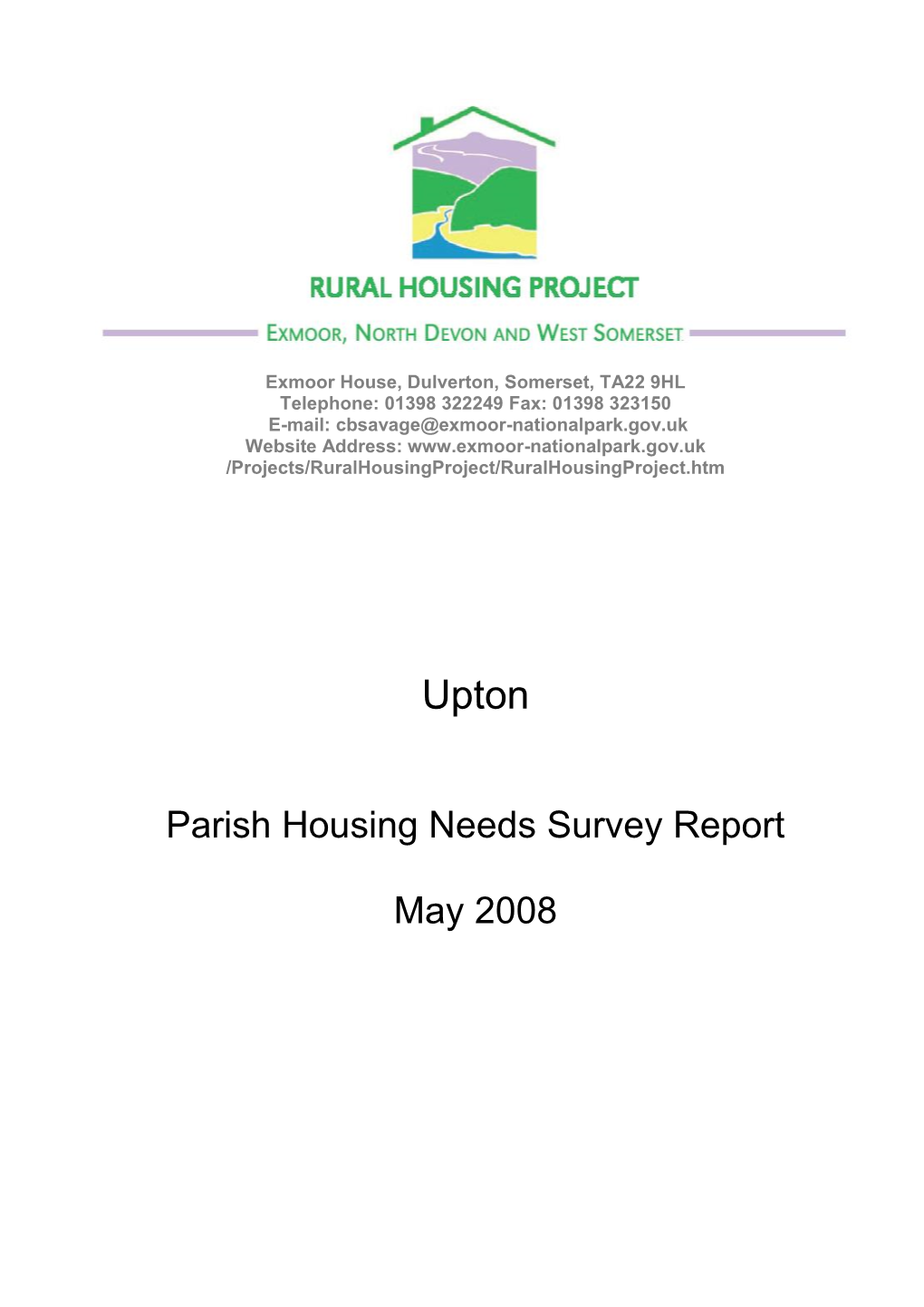 Upton Report 2008