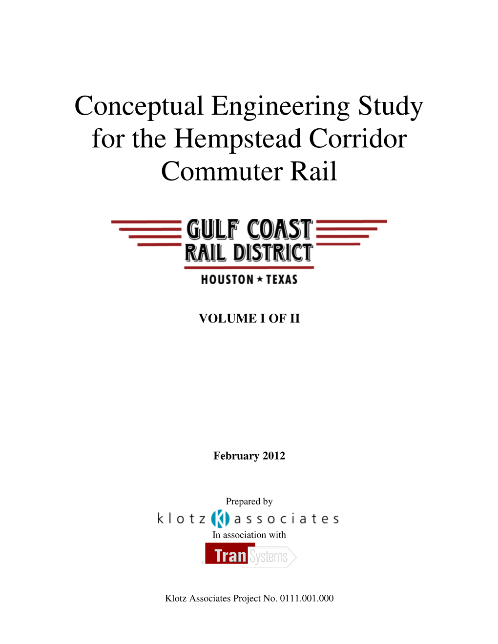 Hempstead Commuter Rail Final Report