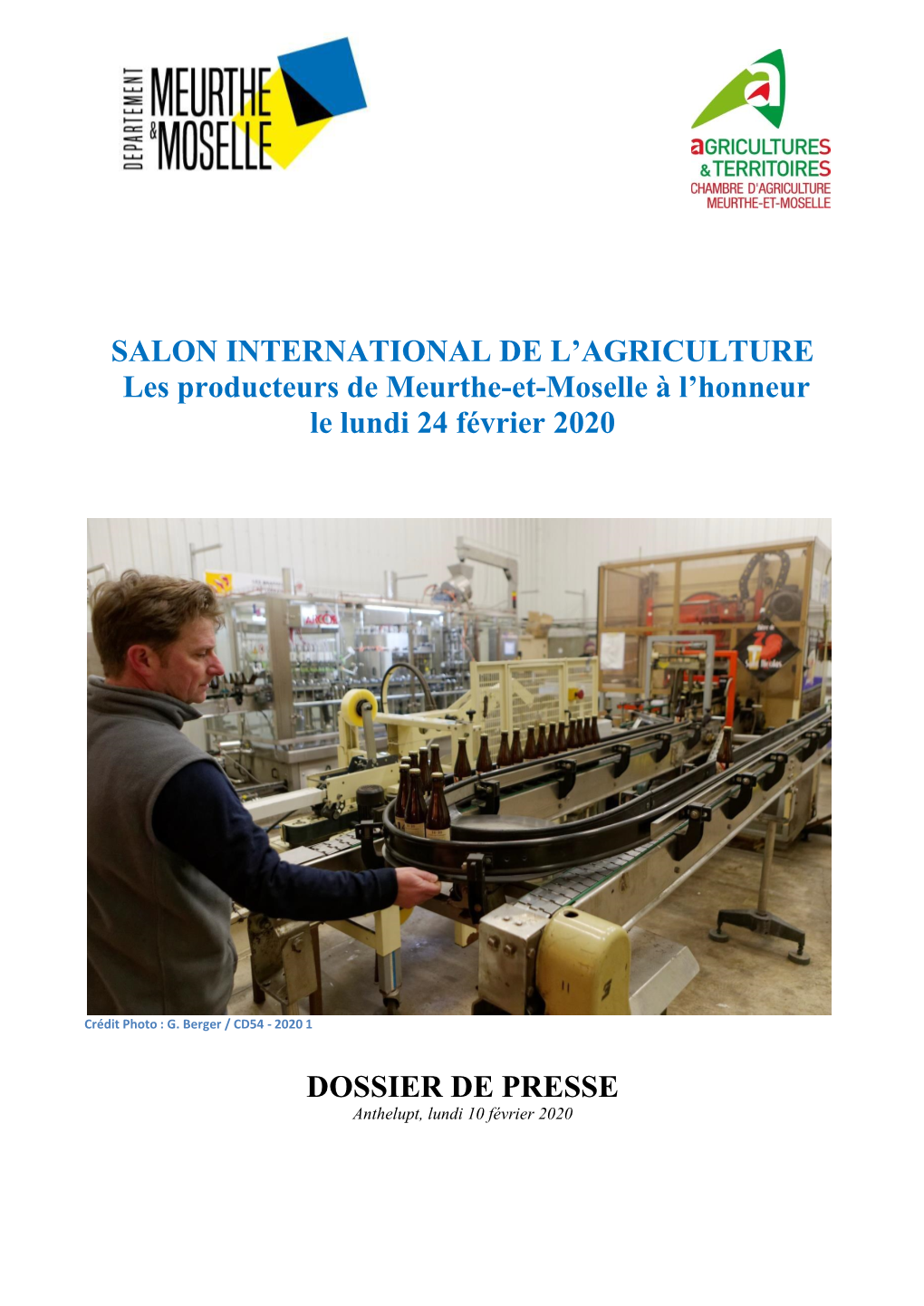 SALON INTERNATIONAL DE L'agriculture Les Producteurs