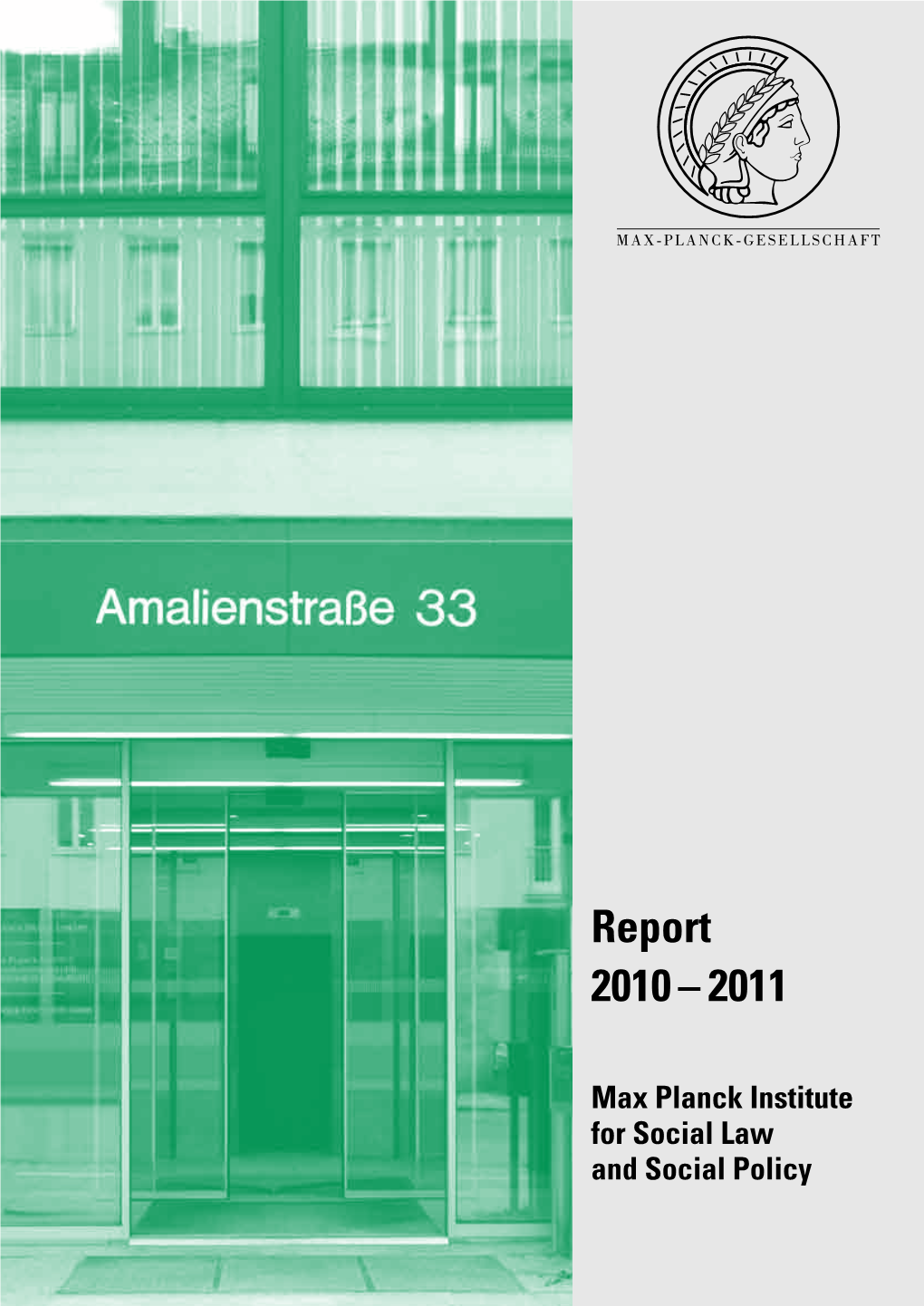 Report 2010 – 2011 2010 Report