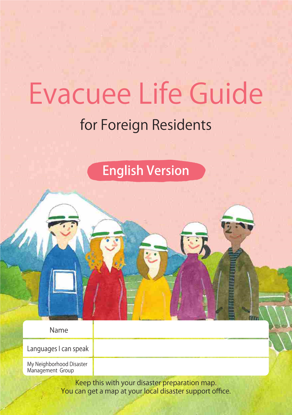 Evacuee Life Guide for Foreign Residents