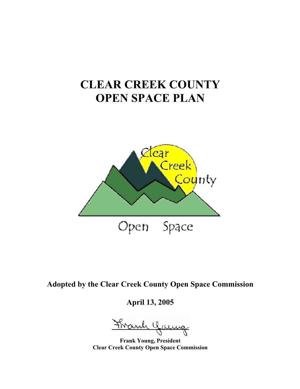 Open Space Plan