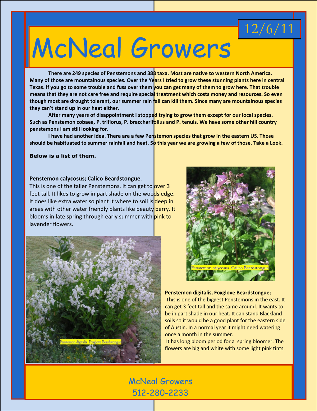 Mcneal Growers