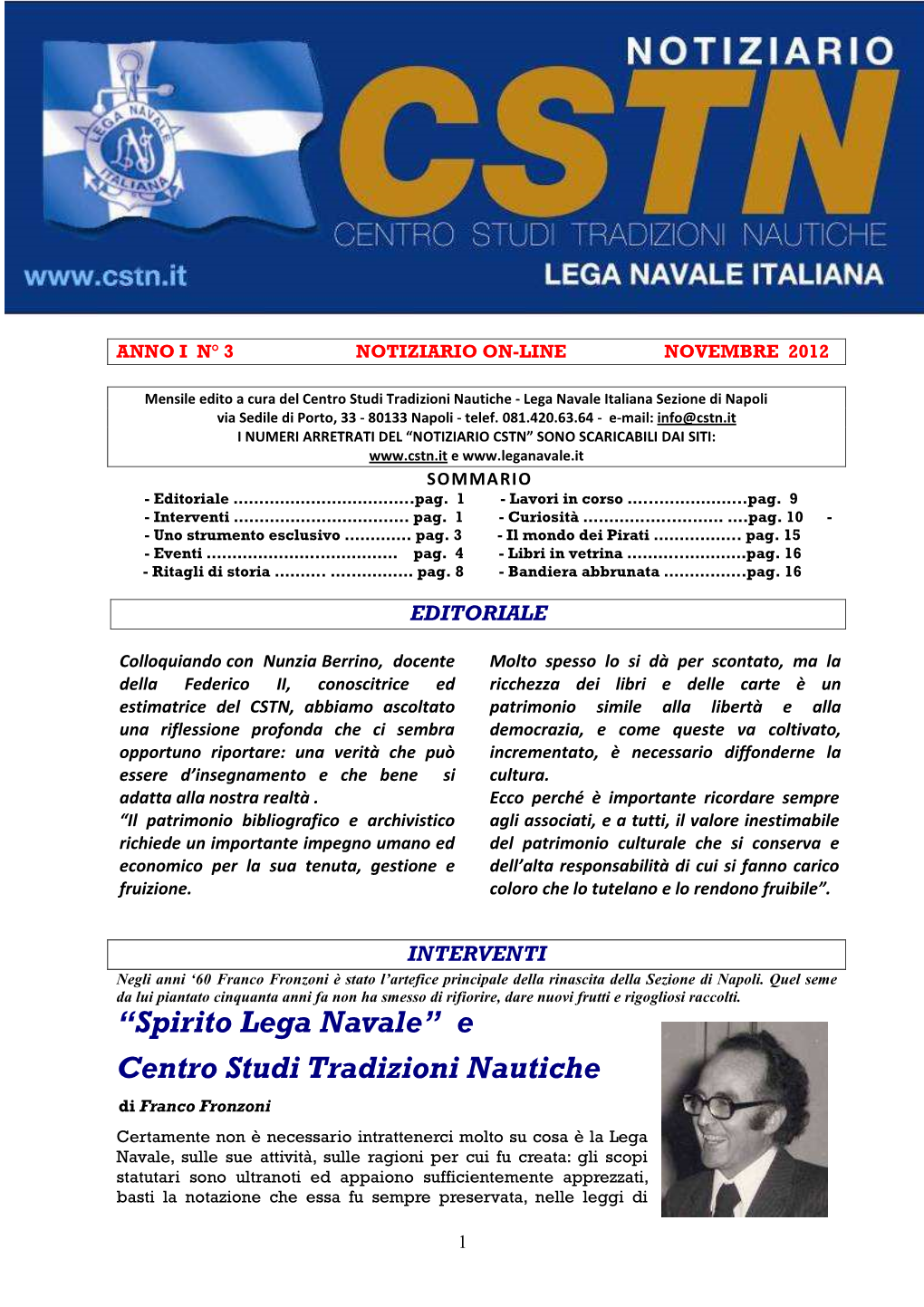 Notiziario Cstn-03