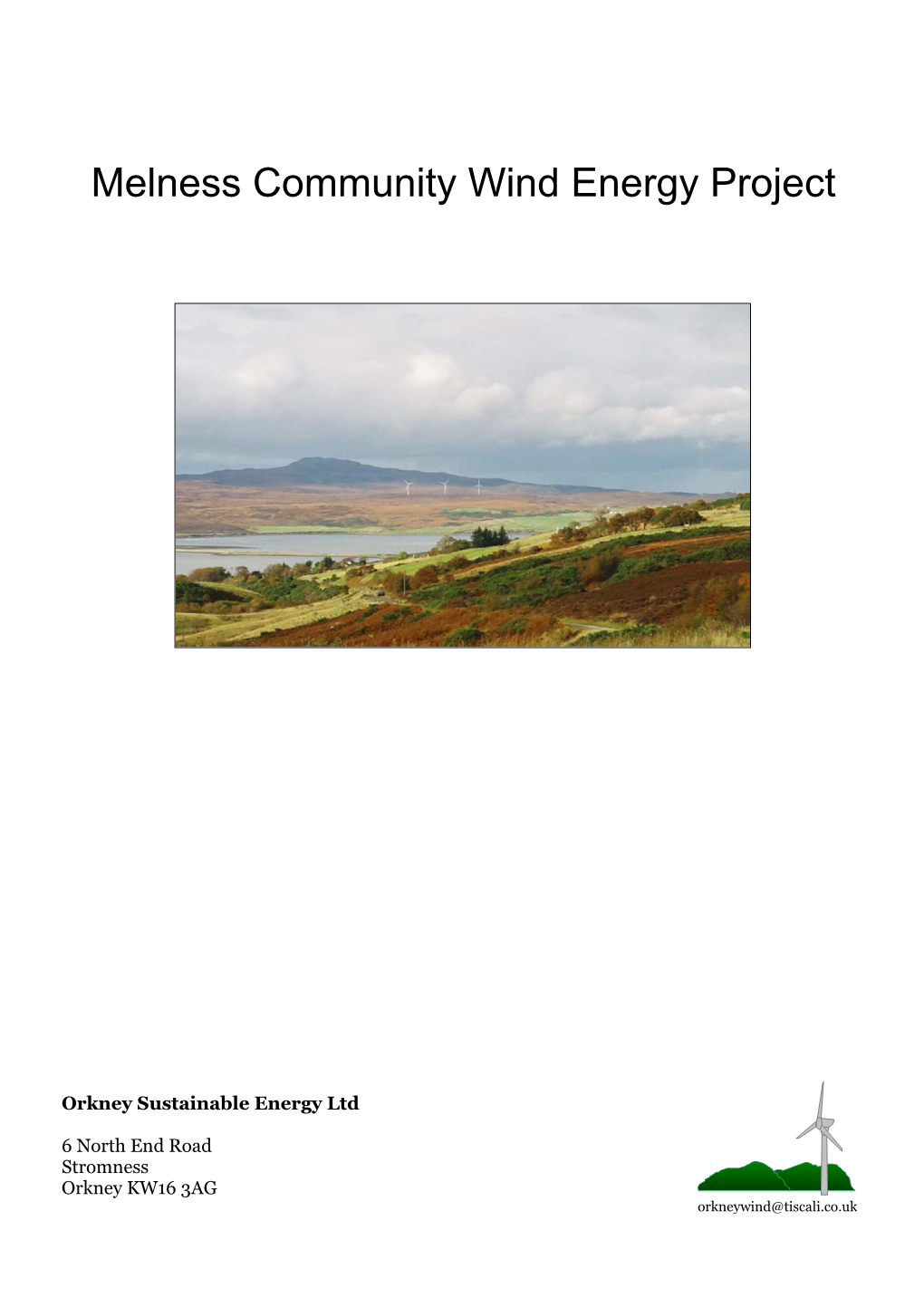 Melness Community Wind Energy Project