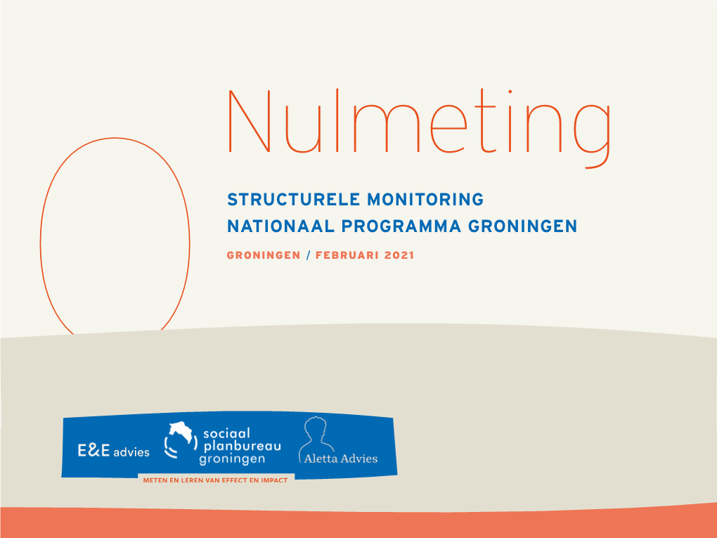 Bekijk De Nulmeting Structurele Monitoring Nationaal Programma