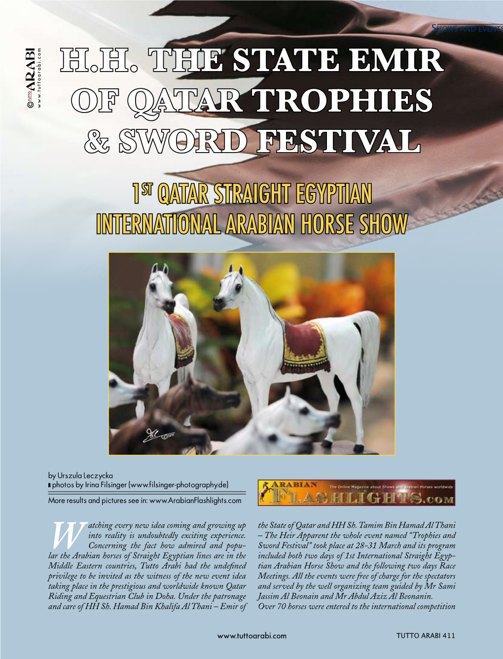 H.H. the State Emir of Qatar Trophies & Sword Festival
