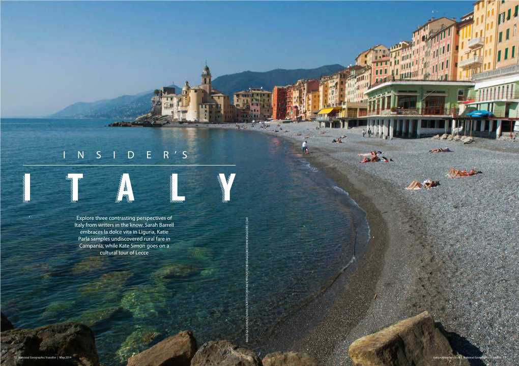 Insider's Italy: Campania & the Alto Casertano