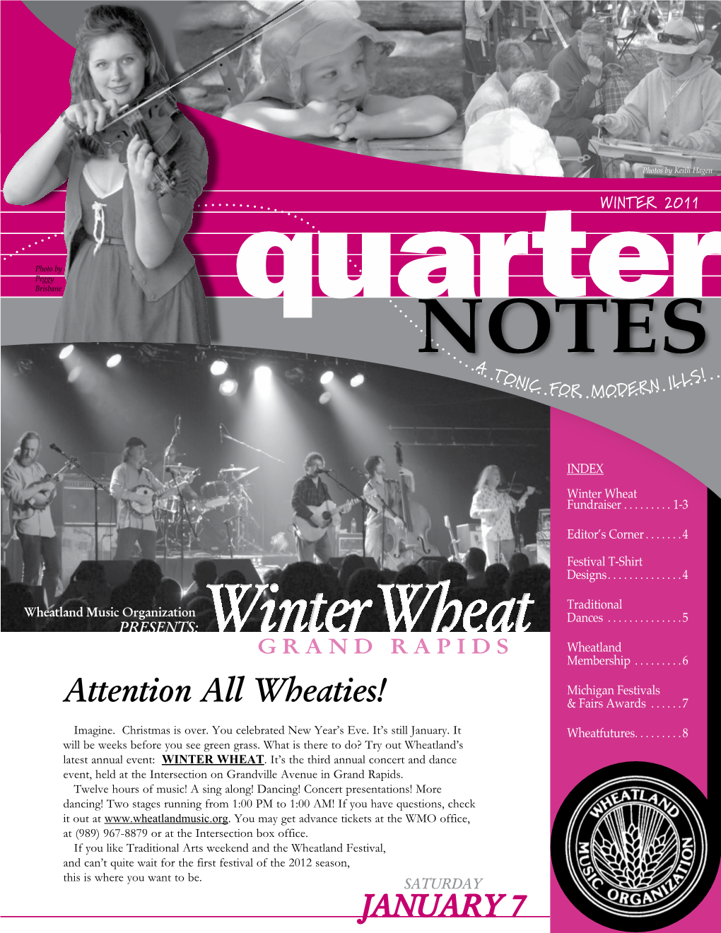 2011 Winter Quarter Notes