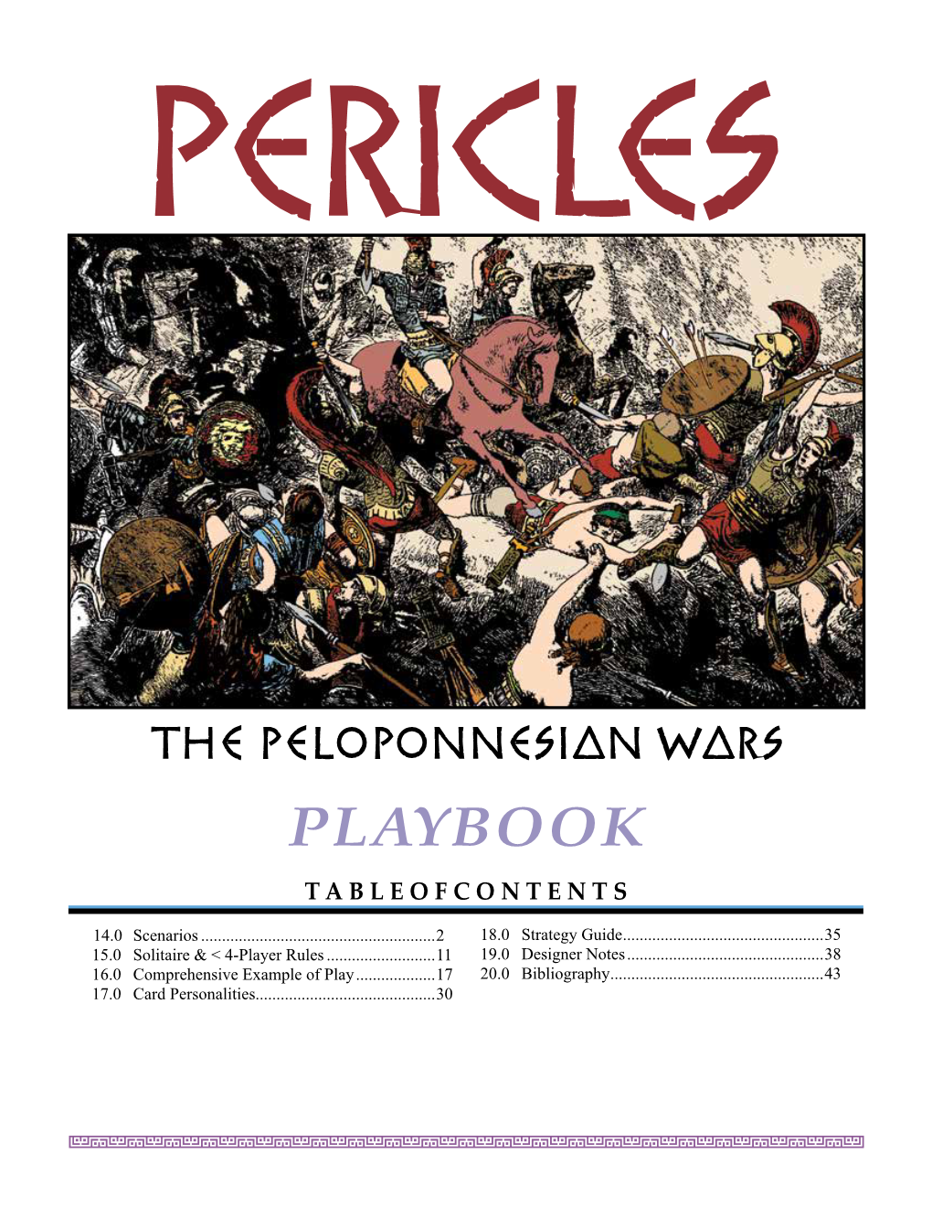 Pericles Final Playbook