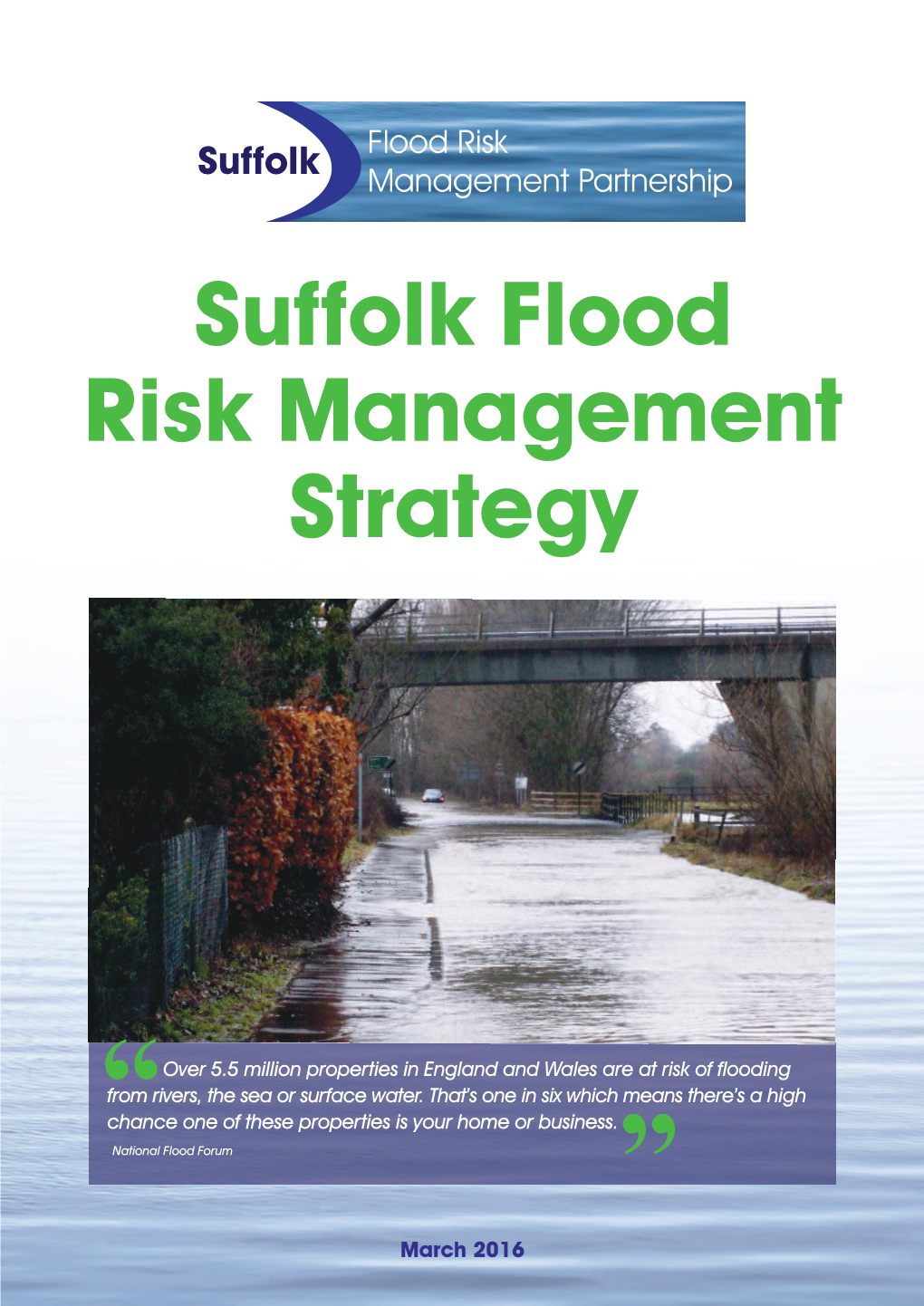 Suffolk Flood Risk Management Strategy