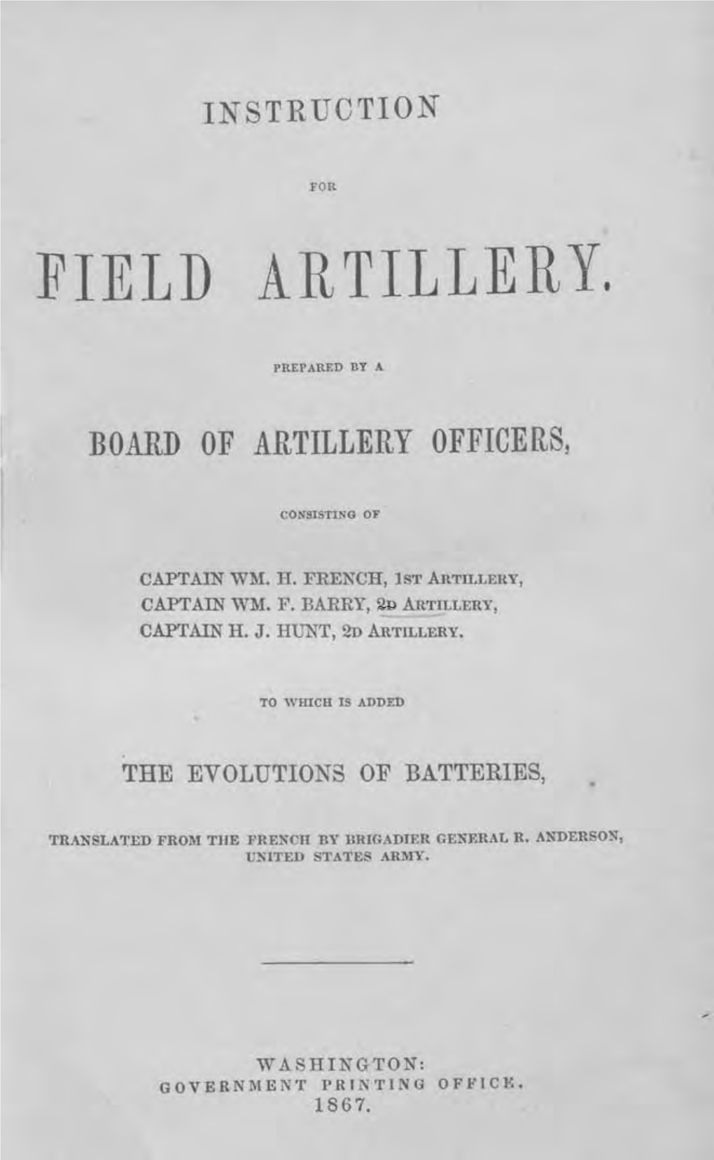 Field Artillery