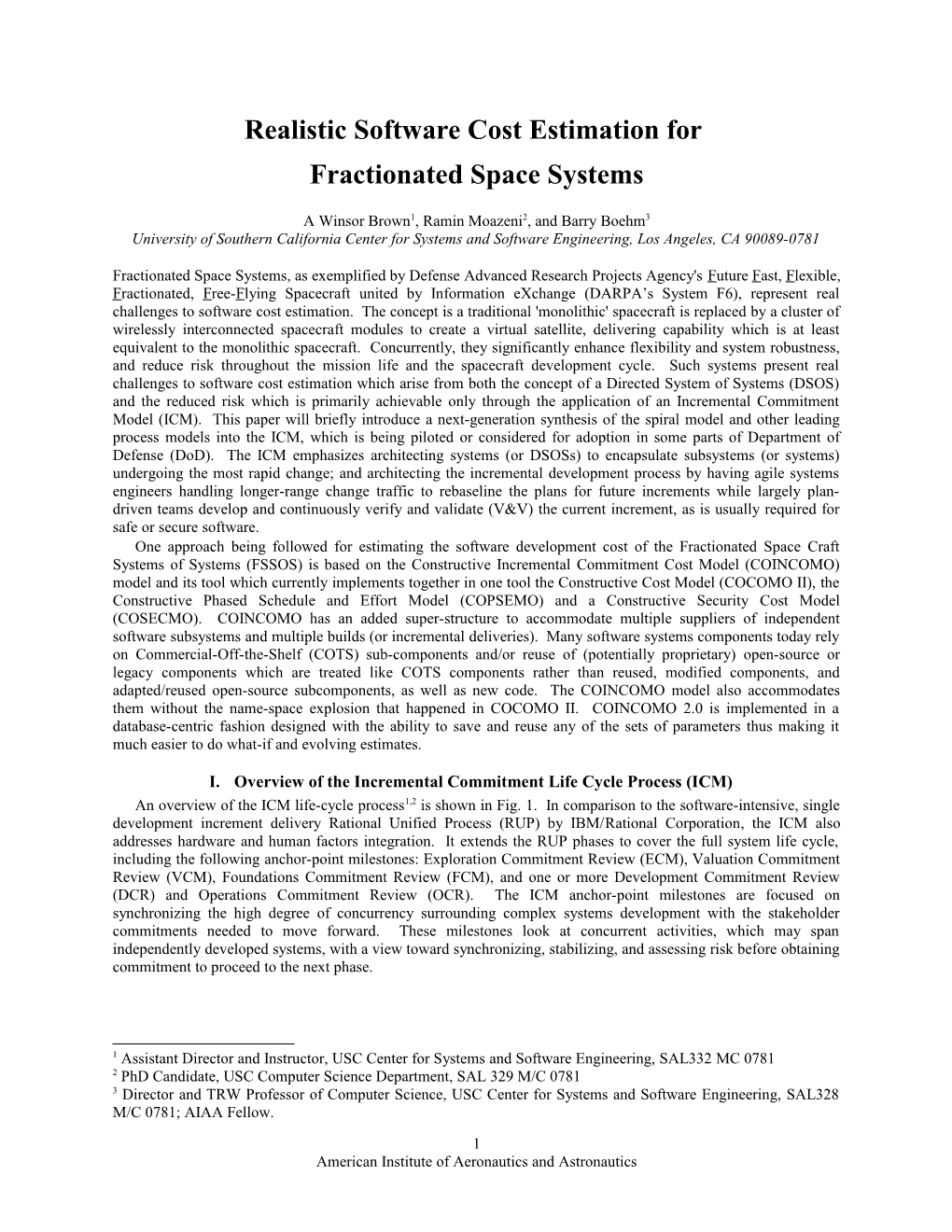 Preparation of Papers for AIAA Technical Conferences s3