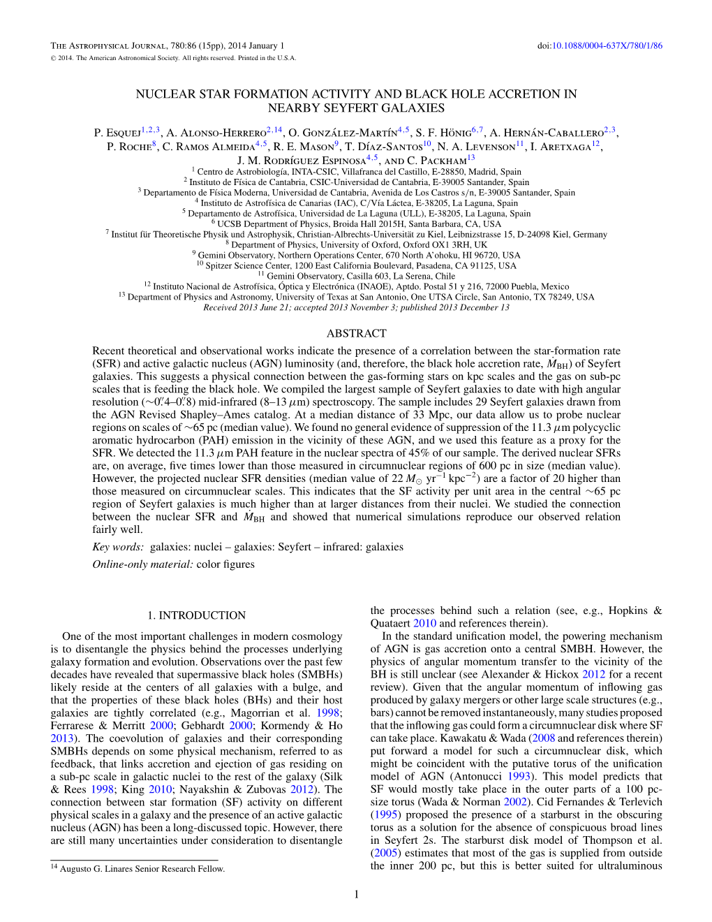 Nuclear Star Formation Activity and Black Hole Accretion in Nearby Seyfert Galaxies