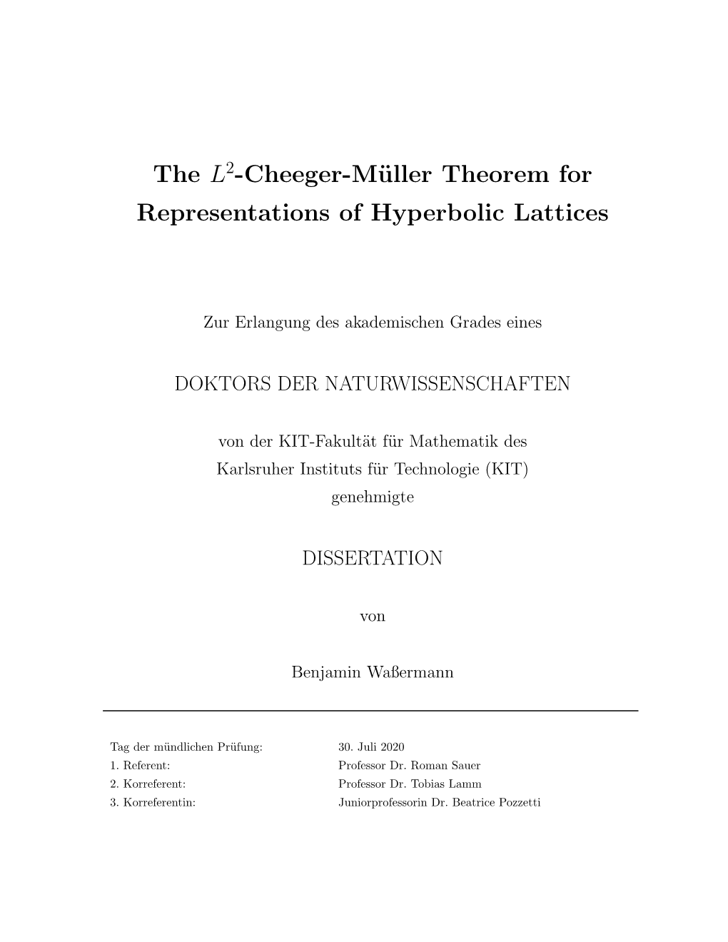 The L2-Cheeger-Müller Theorem for Representations of Hyperbolic