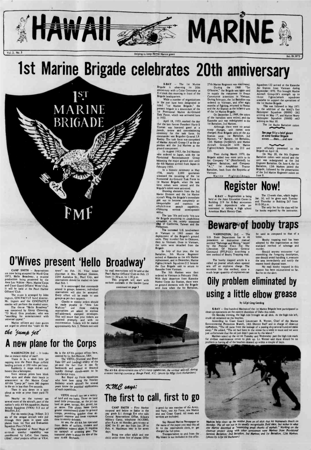 1St Marine Brigade Celebrates 20Th Anniversary