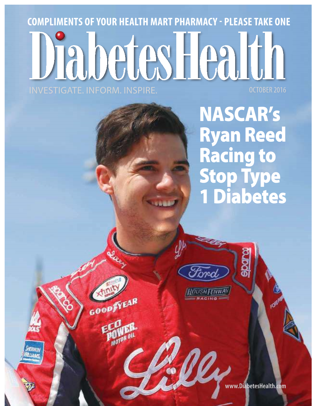 NASCAR's Ryan Reed Racing to Stop Type 1 Diabetes