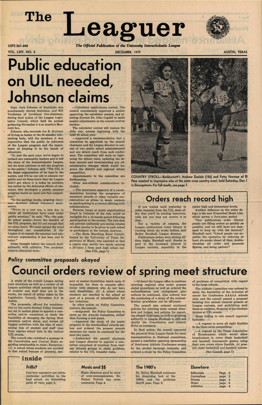 Leaguer, December 1979