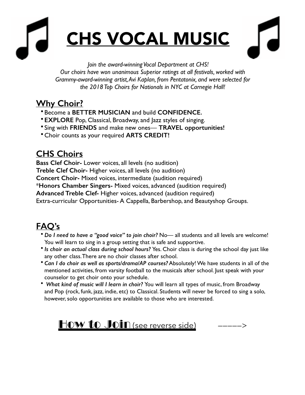 Choir Flyer- Full 2019