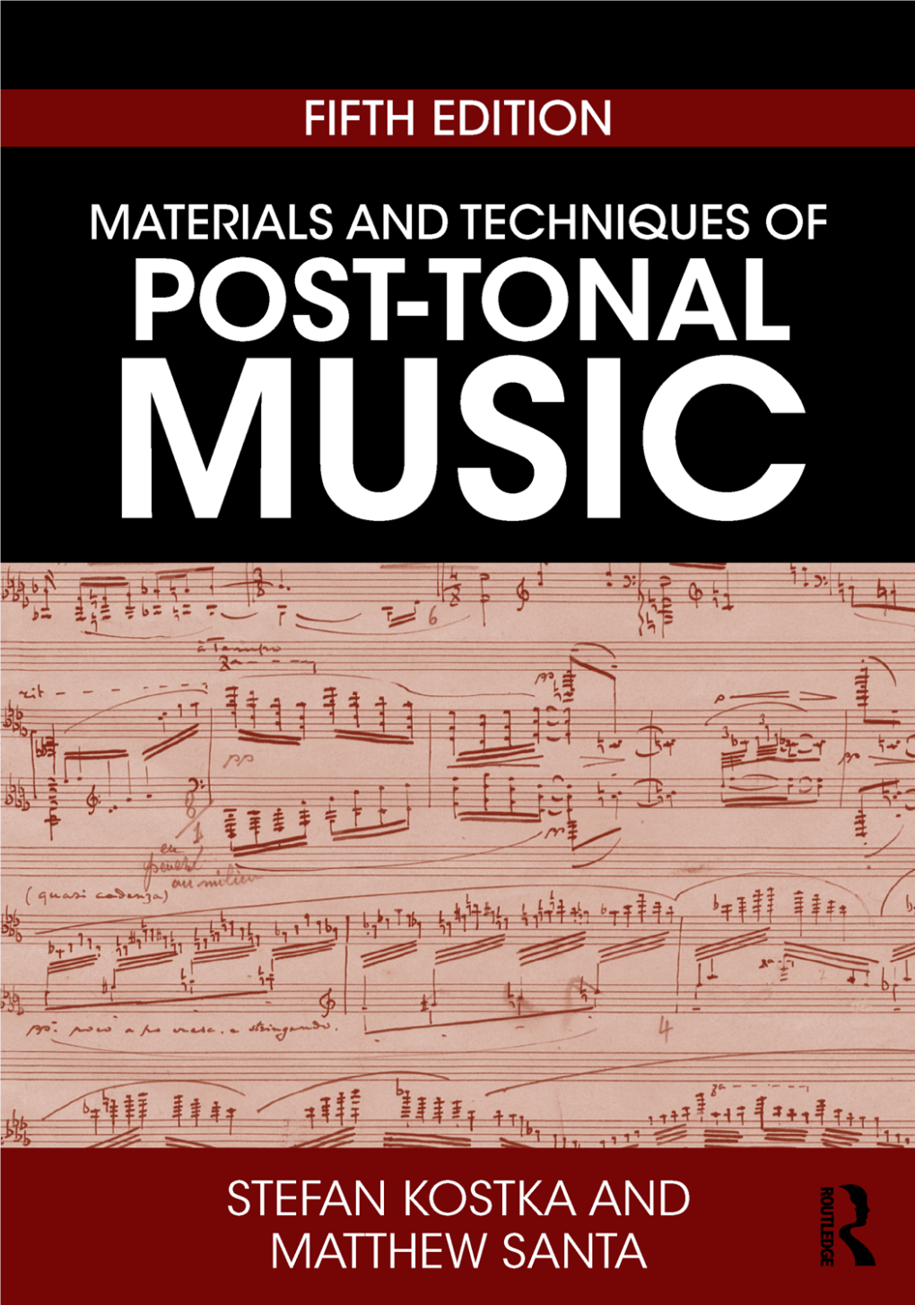 Materials and Techniques of Post-Tonal Music