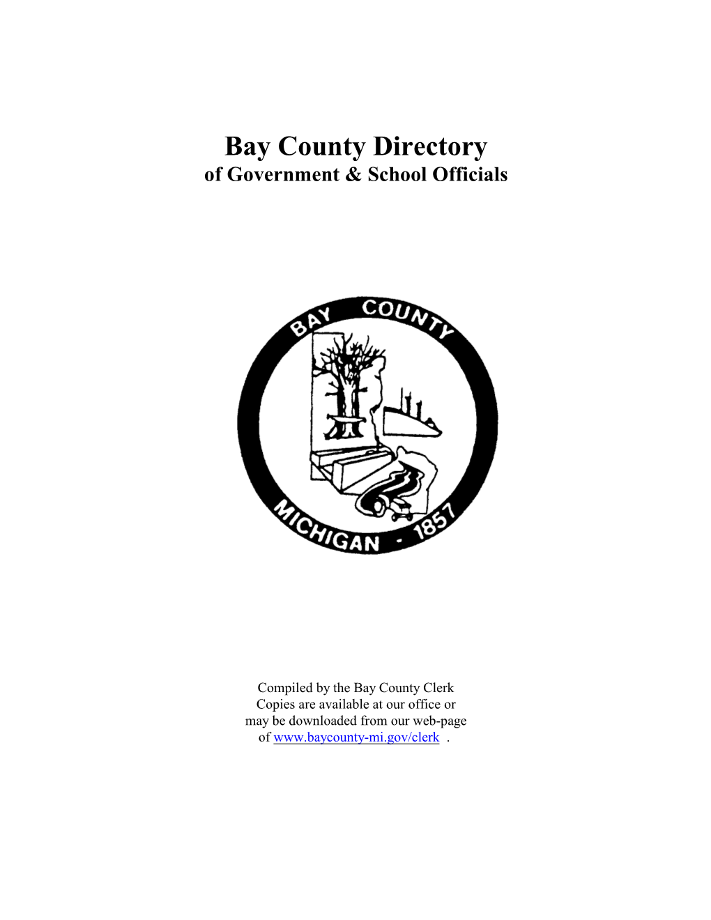 Bay County Directory of Government & School Officials
