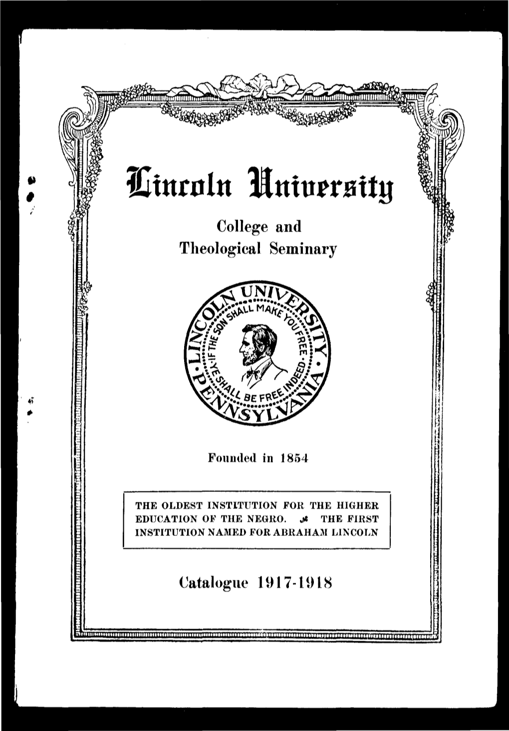 Catalogue 1917-1918