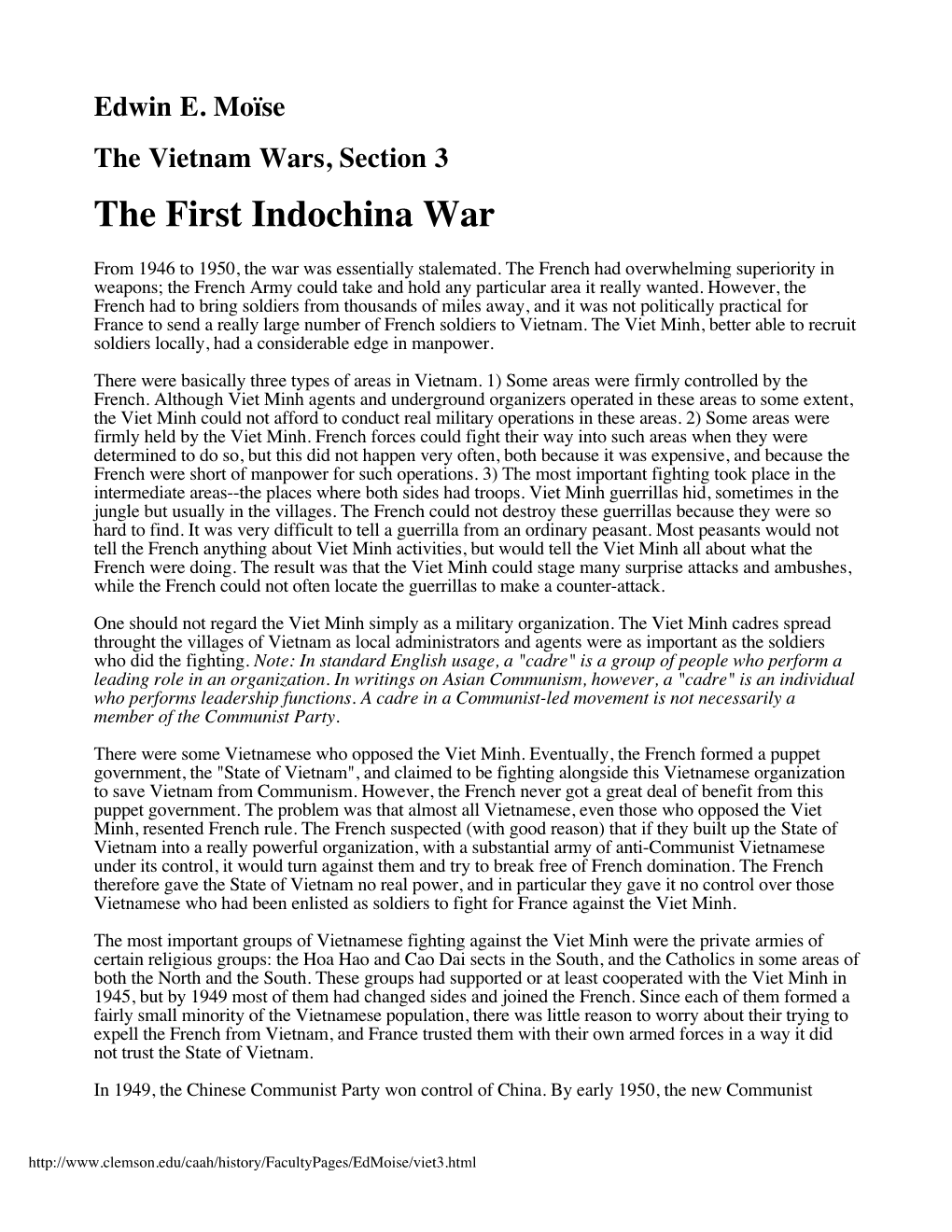 VN Wars: First Indochina