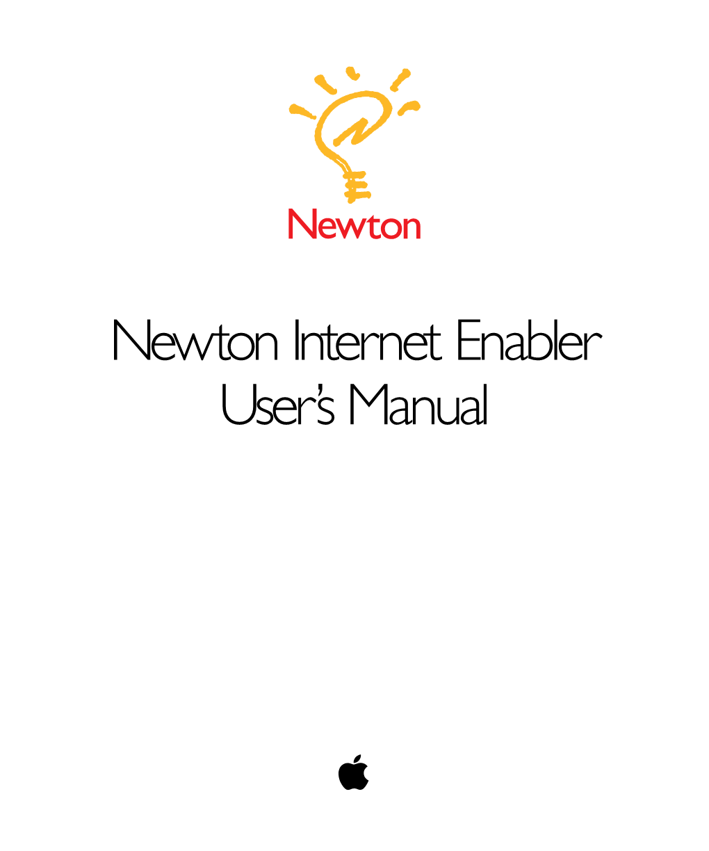 Newton Internet Enabler User's Manual