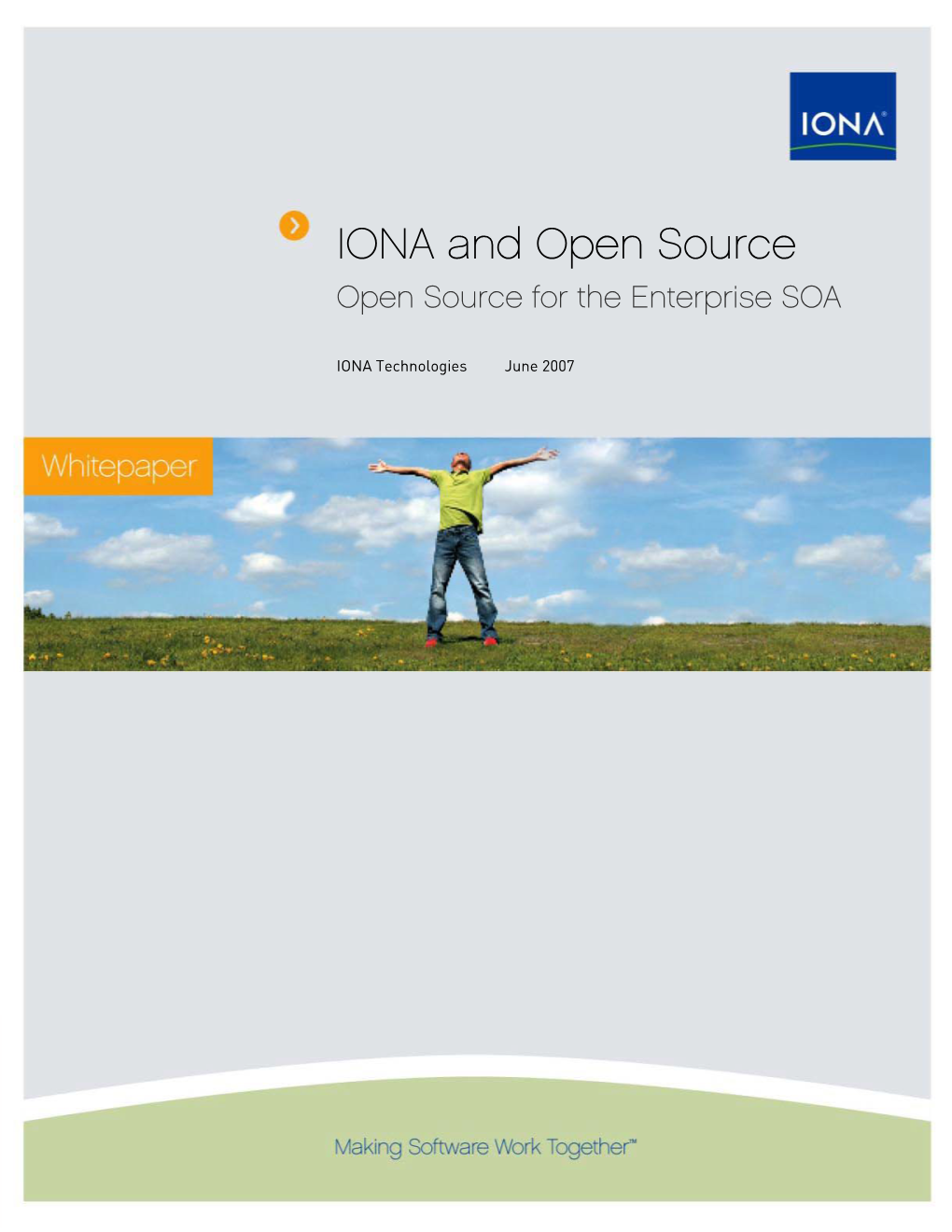 IONA and Open Source 1