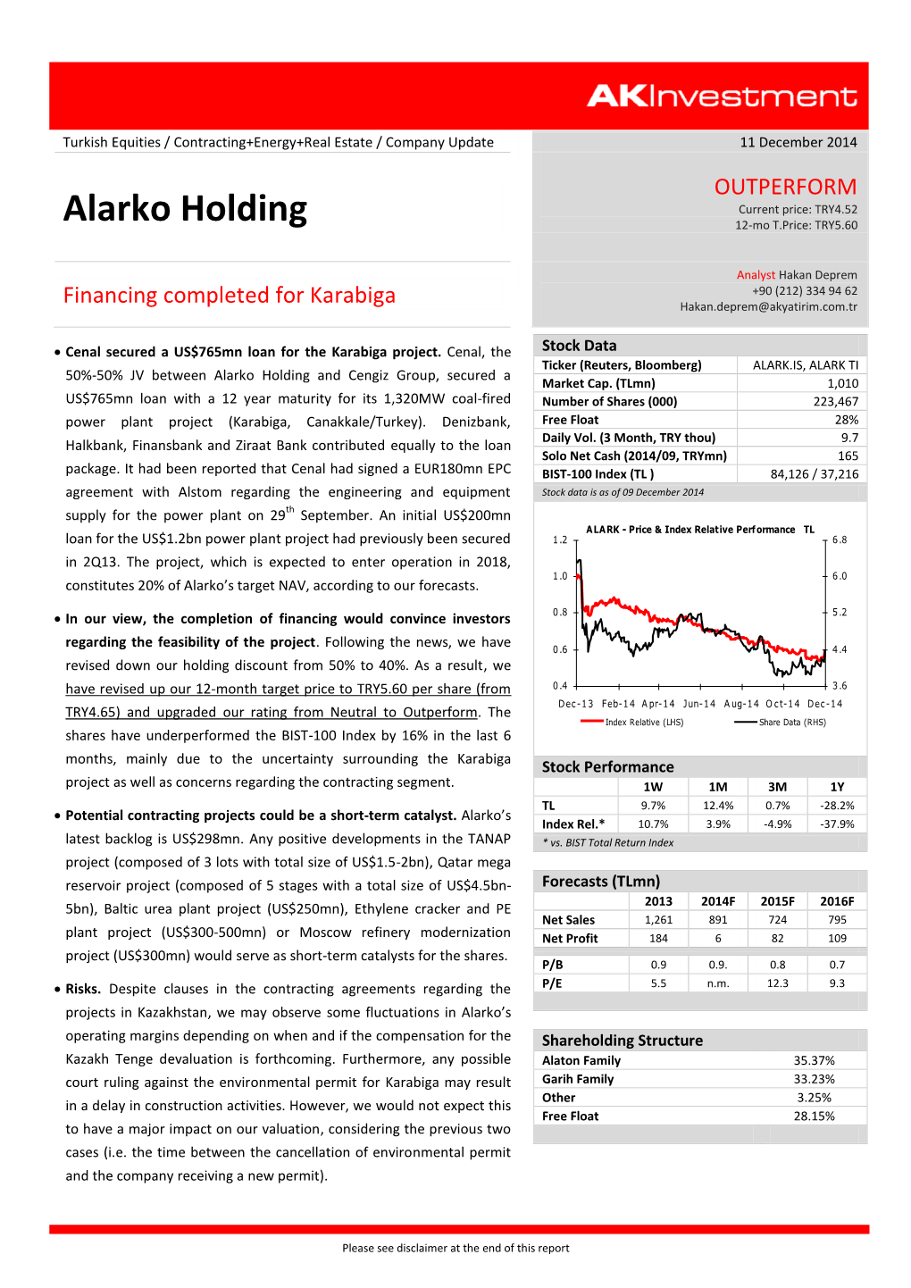 Akcansa Alarko Holding
