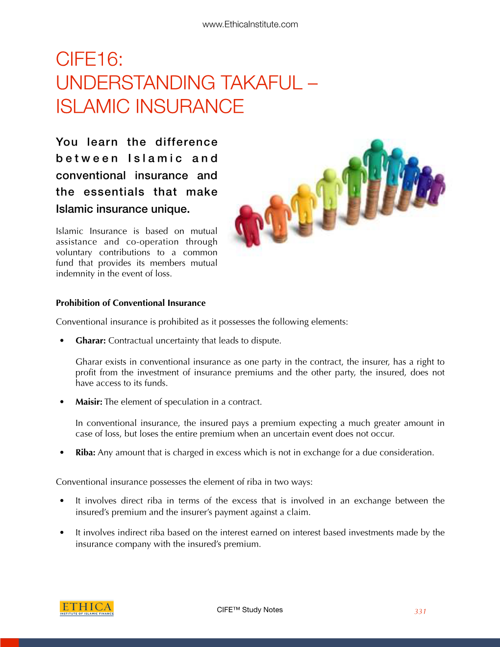 Cife16: Understanding Takaful – Islamic Insurance