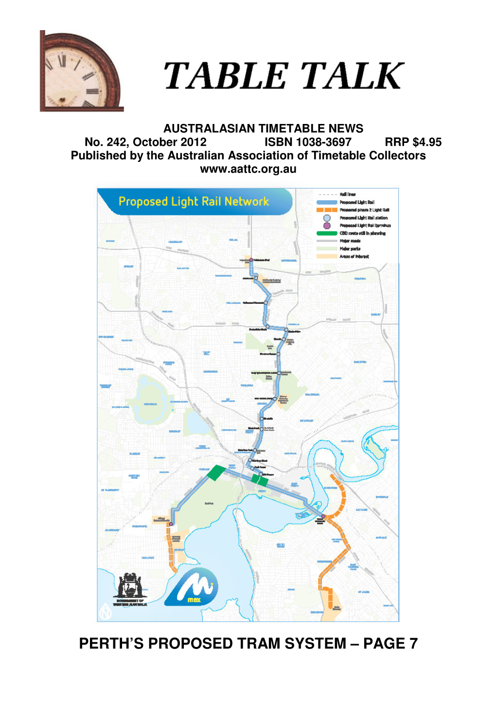 Perth's Proposed Tram System