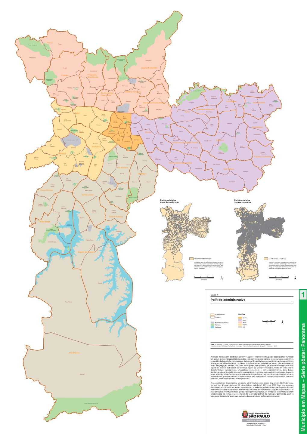 Mapa 1 1 Político-Administrativo Parelheiros