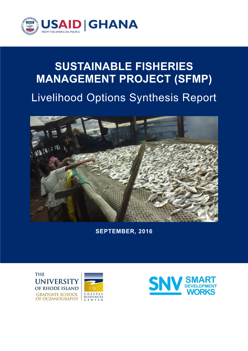 Livelihood Options Synthesis Report