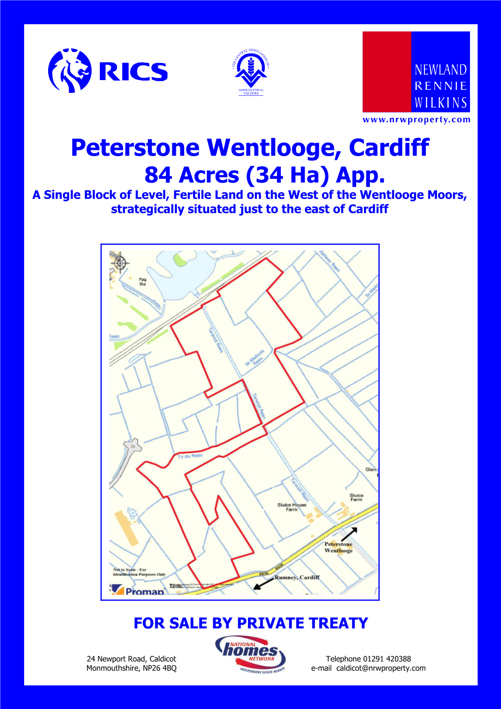 Peterstone Wentlooge, Cardiff 84 Acres (34 Ha) App