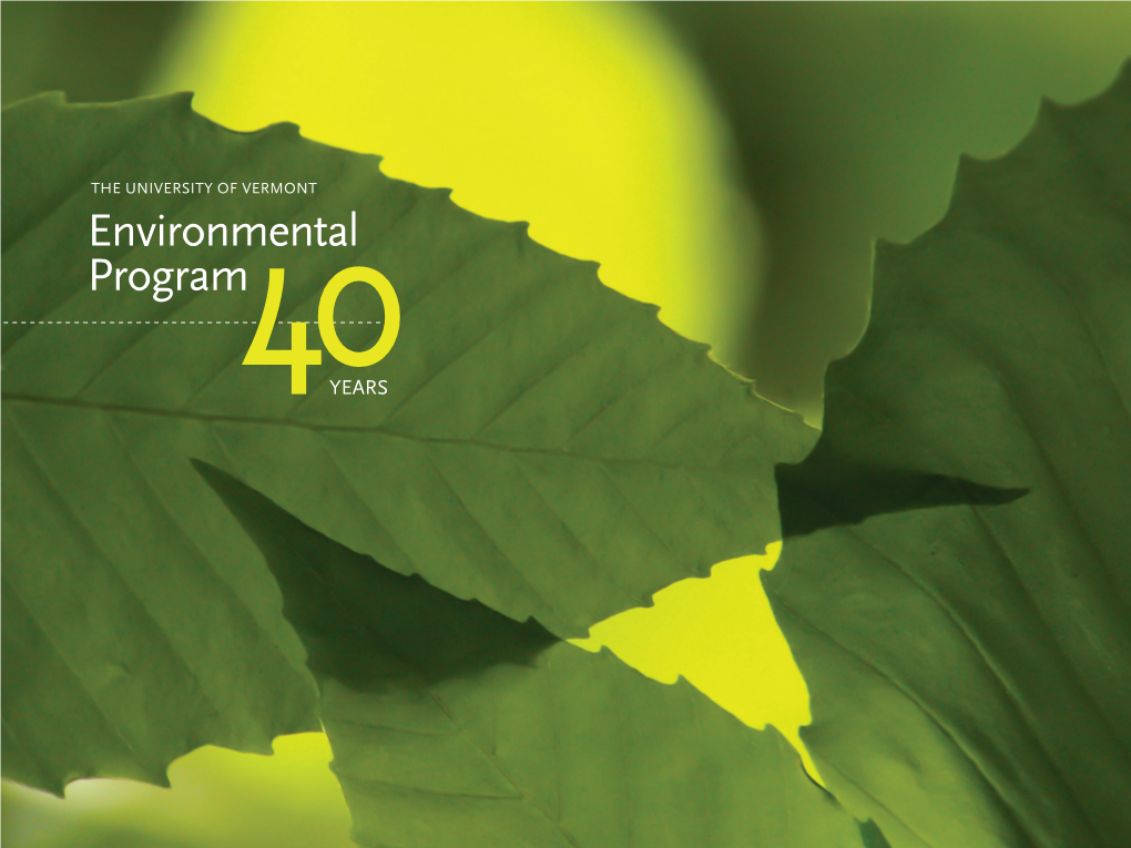 Environmental Program