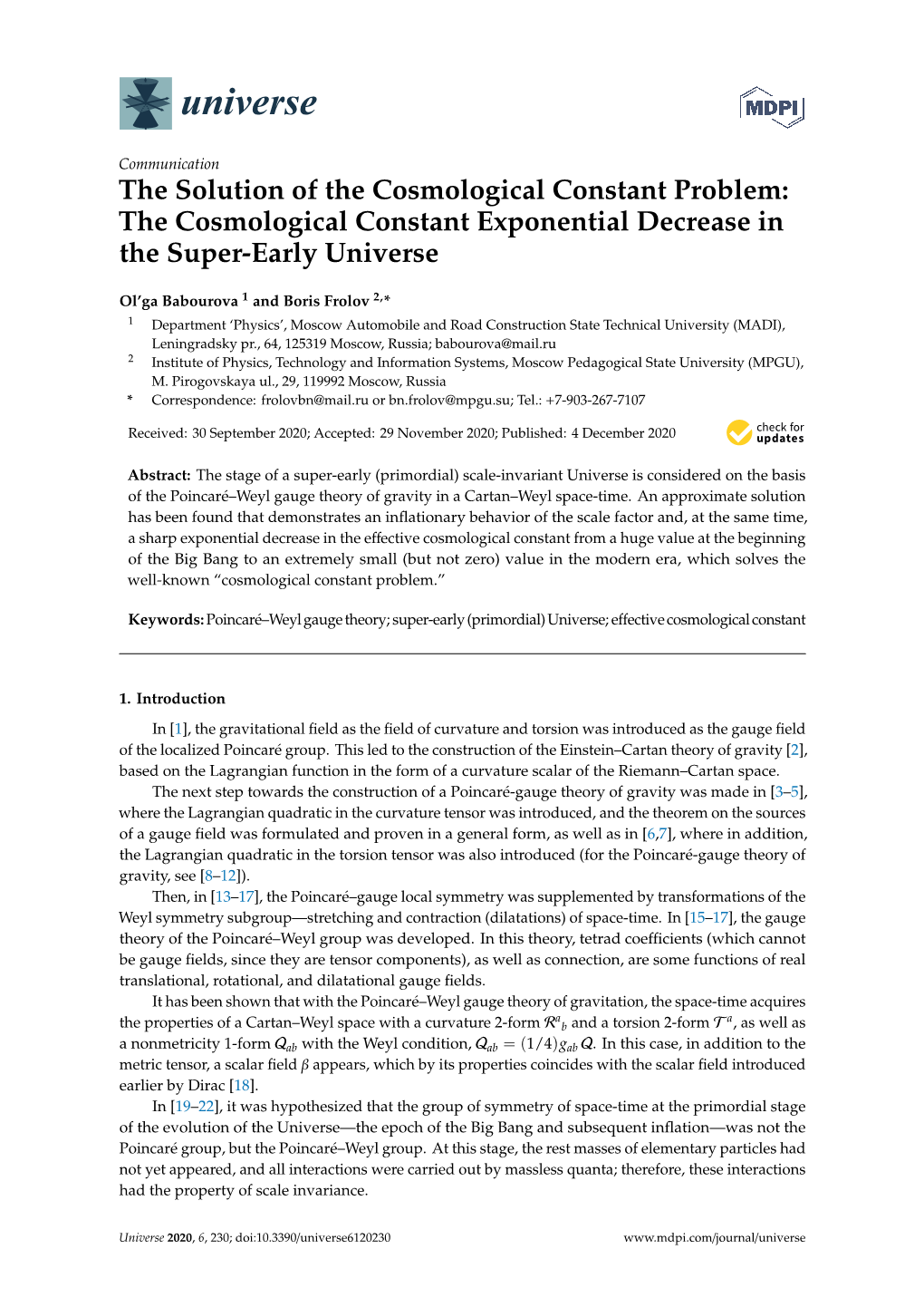 The Solution of the Cosmological Constant Problem: the Cosmological Constant Exponential Decrease in the Super-Early Universe