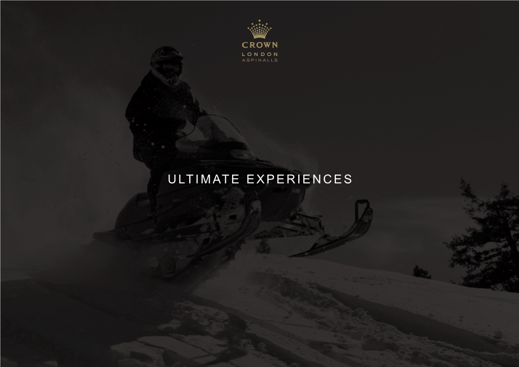 Ultimate Experiences