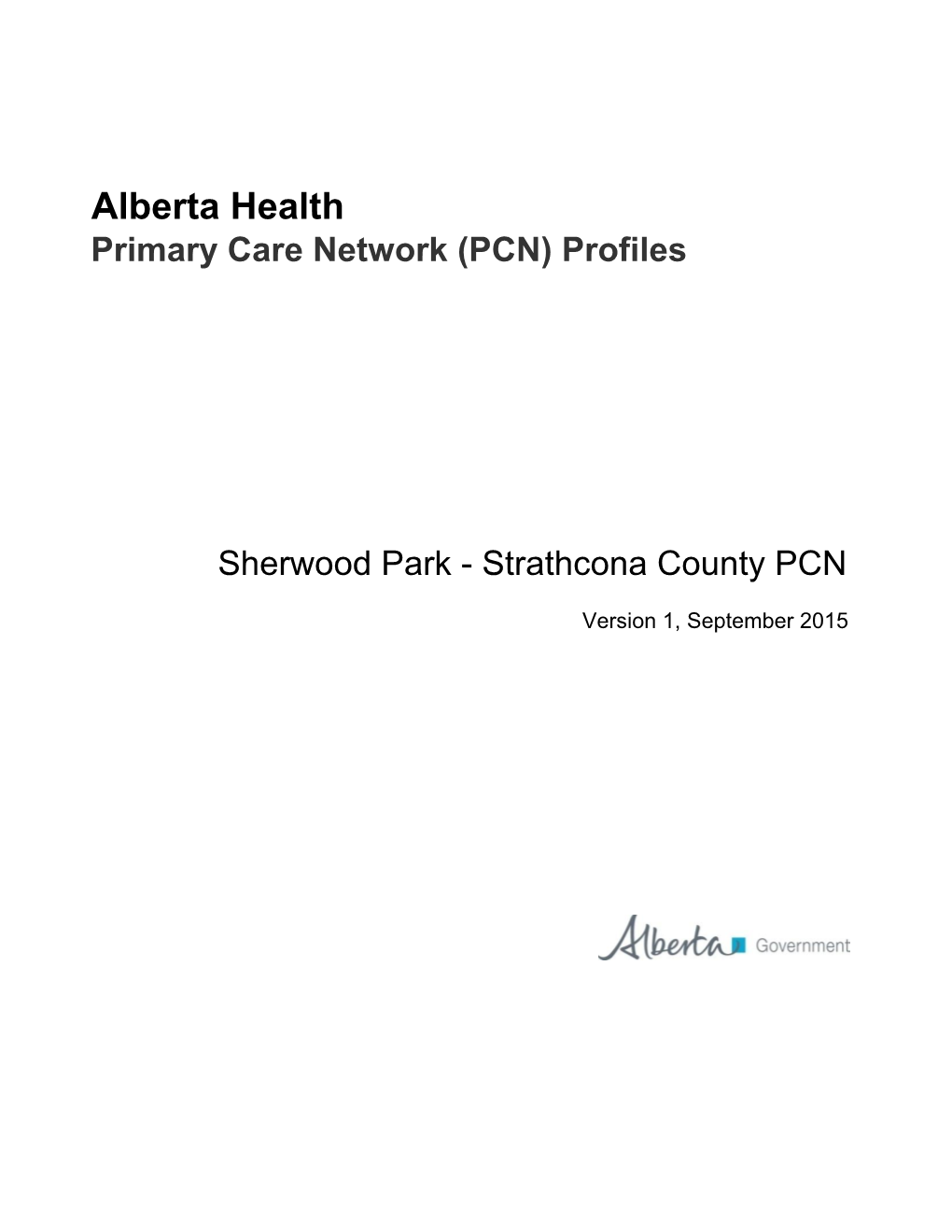 Sherwood Park - Strathcona County PCN