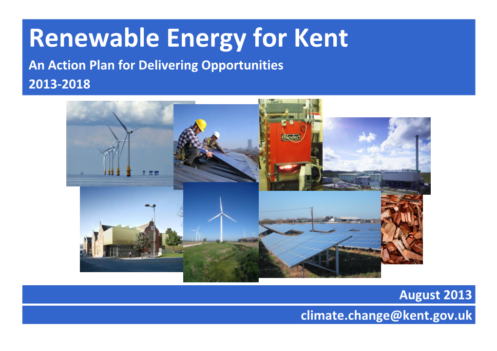 Renewable Energy Action Plan for Kent