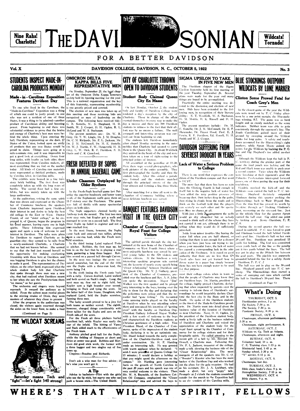 OCTOBER 5, 1922 No.3