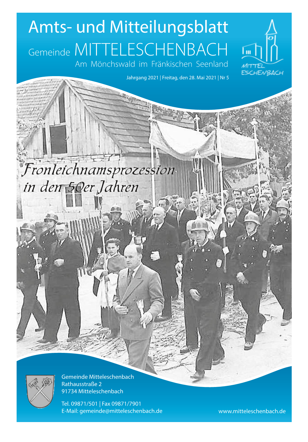 Amtsblatt Nr. 5 / Ausgabe 28.05.2021