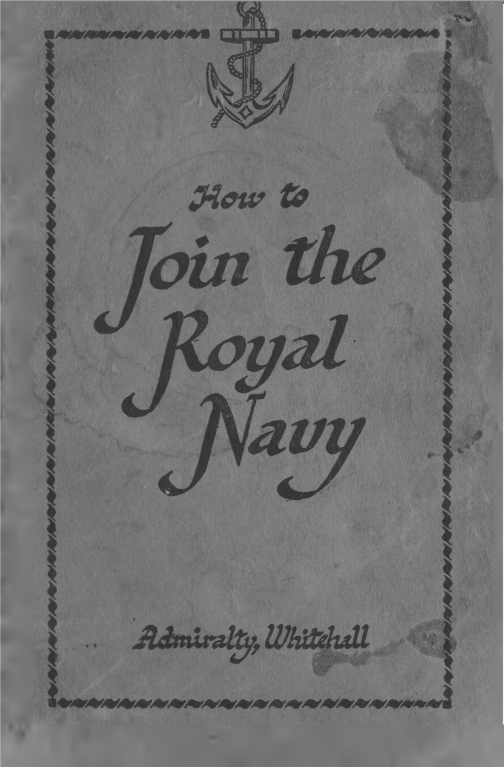 How to Join the Royal Navy