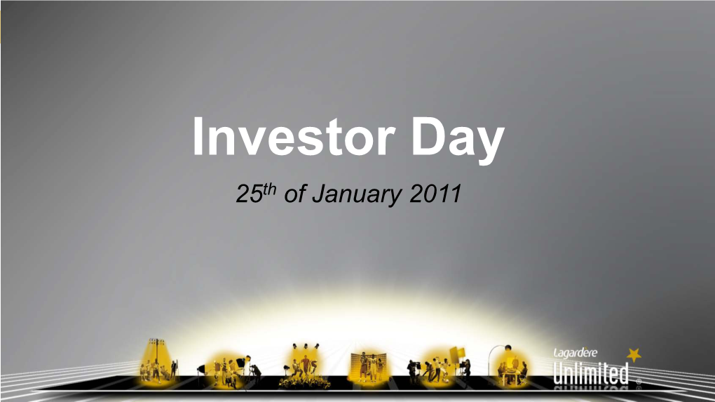 Download the Lagardère Unlimited Investor Day Presentation