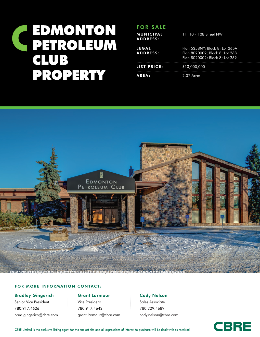 Edmonton Petroleum Club Property
