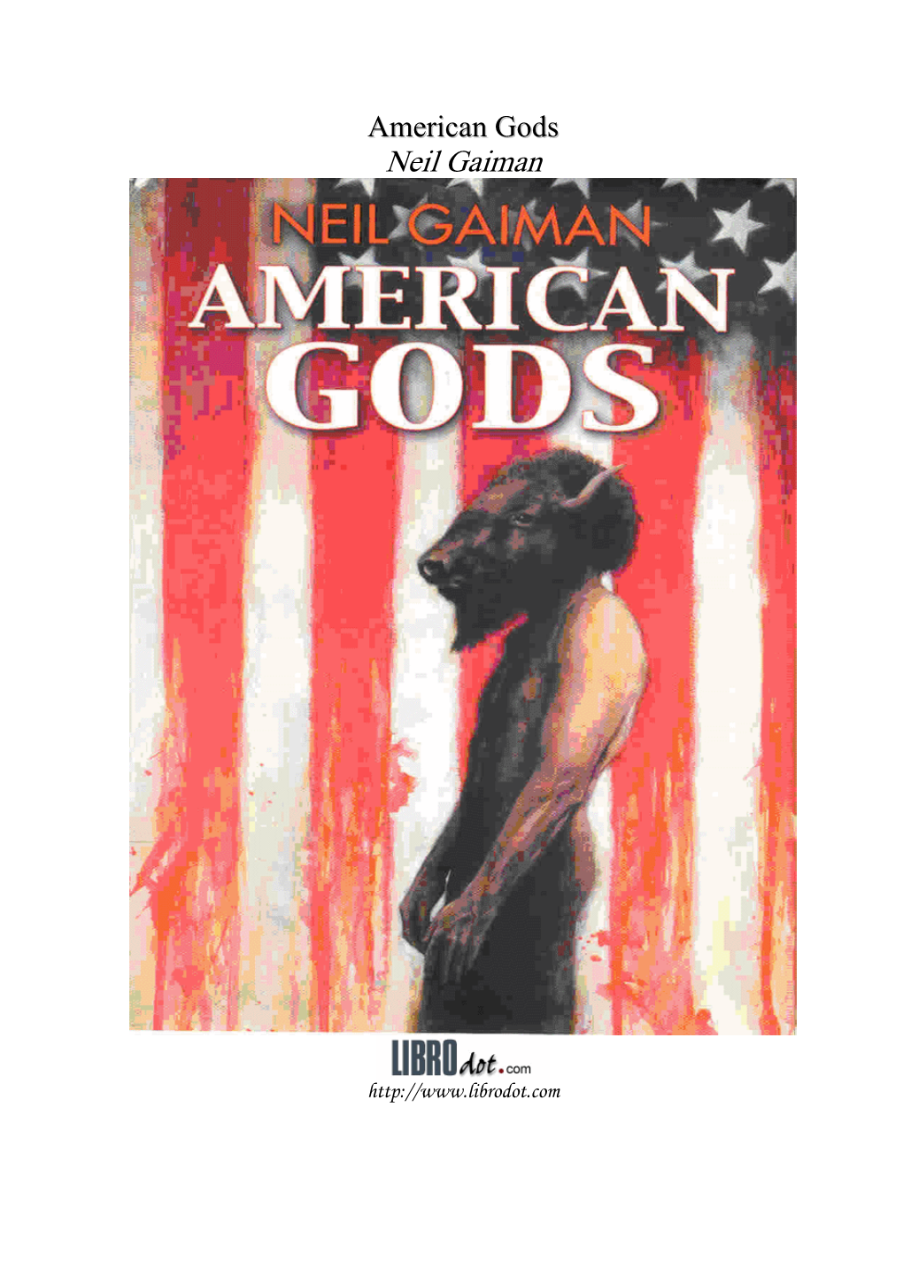 American Gods Neil Gaiman